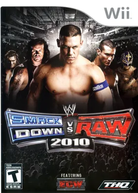 WWE Smackdown vs RAW 2010 box cover front